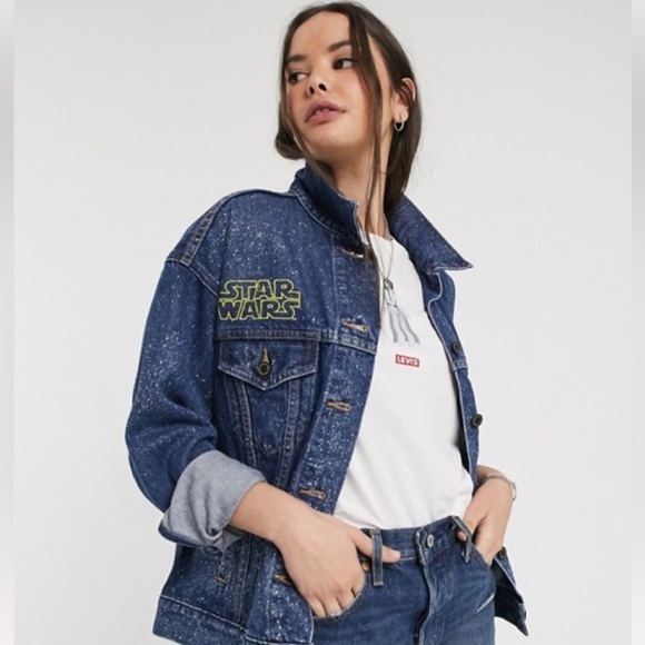 Star Wars Denim Trucker Jacket for Women by Levi's - Picture 7 of 13